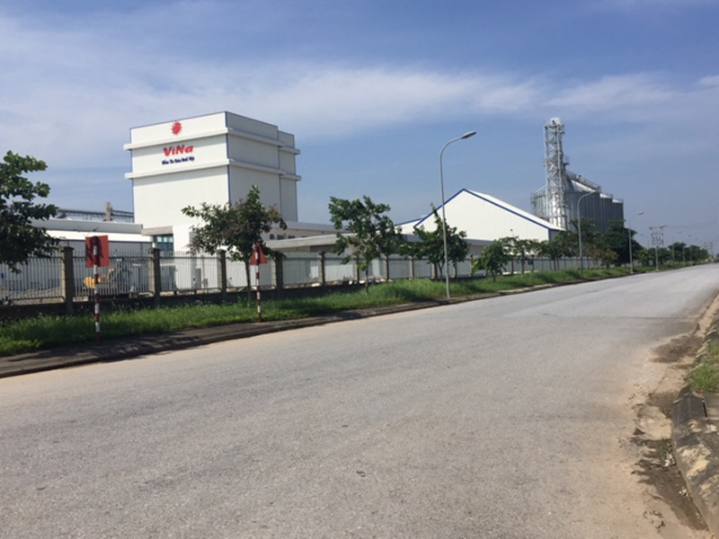 Building a system of animal feed factory Vinafeed ha nam