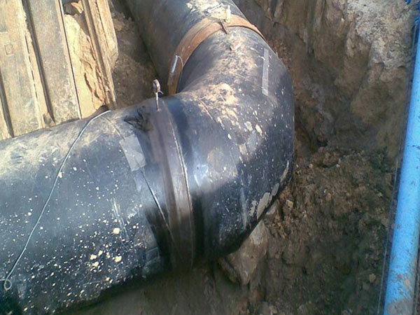 Construction of water mains